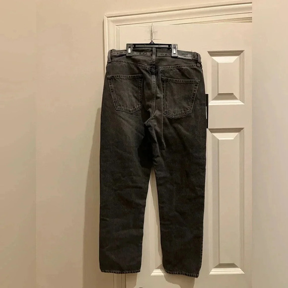 NWT Anthropology Edwin Hana Crop Denim Jeans Rapture Size 26 Straight Leg - Picture 5 of 8